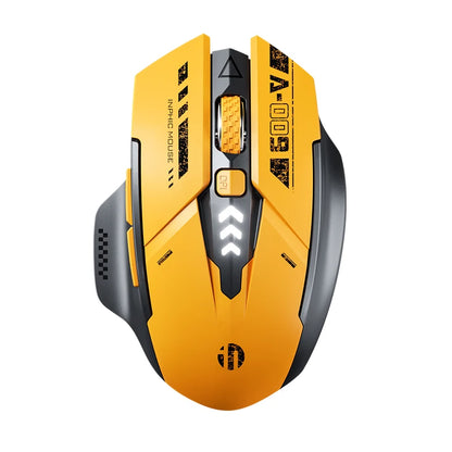 Inphic A9 V2 Wireless Gaming Mouse 12800DPI Rechargeable Ergonomic Bluetooth Compatible  Low‑Noise Mouse For PC Laptop Computer