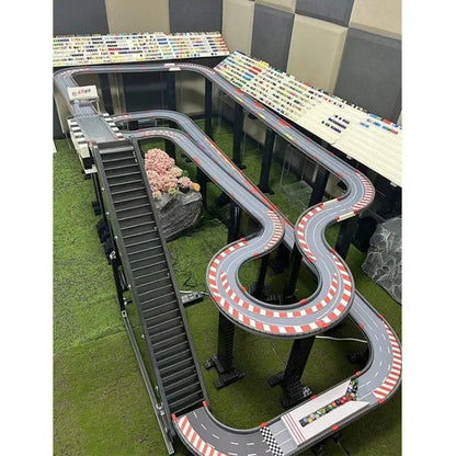 Custom Large Car Simulation Rally Tray Billiard Marbles Pinball Rolling Bead Battle Run Race Maze Marble Track