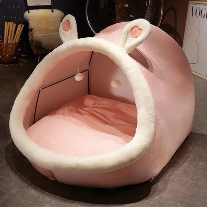 Cute Oversized Adult Child Plush Tent Cozy House Lazy Person Sofa On The Ground Cat's Nest Christmas Cushions Sitting Cushion