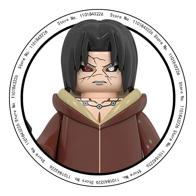 WM6152 Naruto Building Blocks Ootutuki Momoshiki Mitsuki Gaara Namikaze Minato Tobirama Action Figure Accessories For Kids