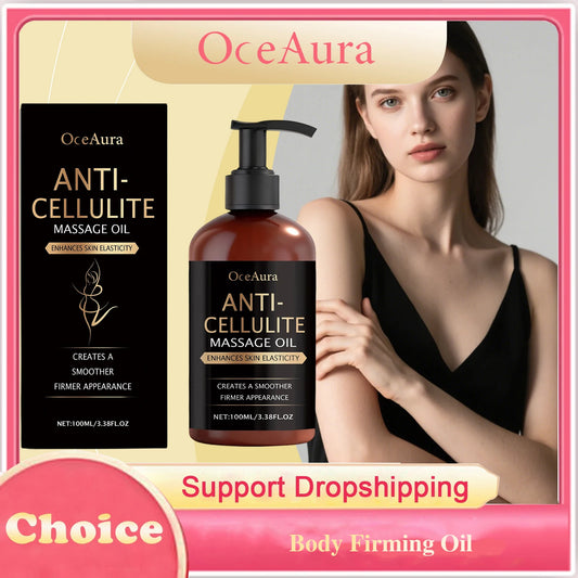 Body Firming Oil Anti Cellulite Improve Sagging Tightening Nourishing Dry Skin Brightening Body Hydrating Massage Essential Oil