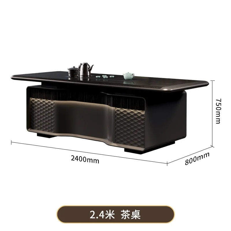 HYS senior sense manager desk office desk simple modern light luxury high-end