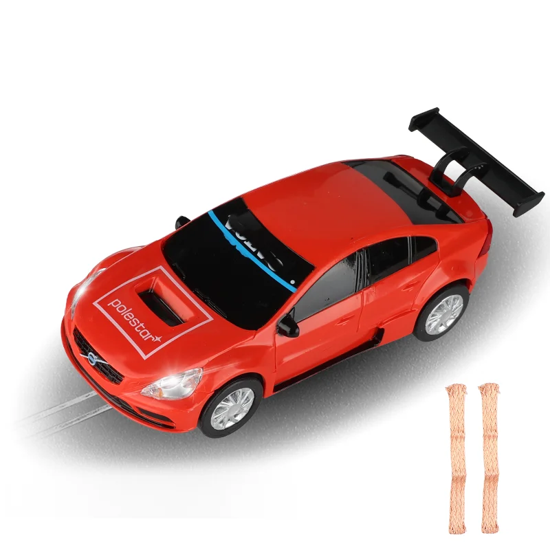 Slot Car 1 43 Scale GranTurismo MC GT4 Continental GT Polestar Police Car For Analog Carrera GoEvolution Most  1:43 Tracks