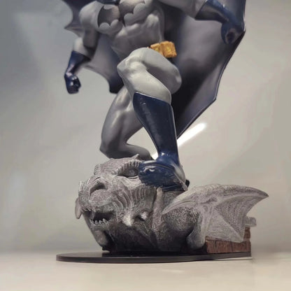 Authentic DC Universe Online Game Limited Edition Batman Figure With Gargoyle Base Statue Discontinued Collectible Ornament Gift