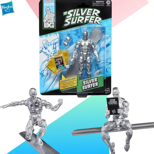 【IN STOCK】Hasbro Marvel Legends Series Silver Surfer Action Figure 6-inch Collectible Model Toy Gift