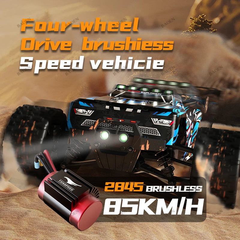 SCY9522PRO 85KM/H High Speed RC Car Brushless 4WD Off-Road Drift Remote Control Car 1:16 Professional Racing Cars SCY9522 50KM/H