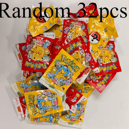Pokemon Blind Bag Surprise Gift Rubber Cute Cartoon Stationery Lottery Gift