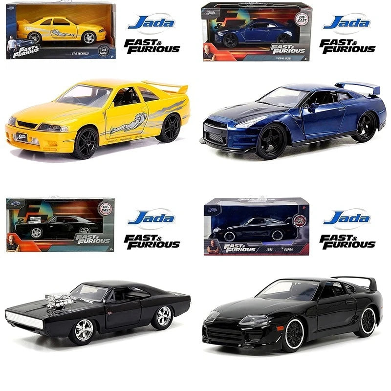 JADA 1:32 Sports Car Off-road Vehicle Alloy Die-cast Car Model Collection Ornaments Adult Gift Toy Display