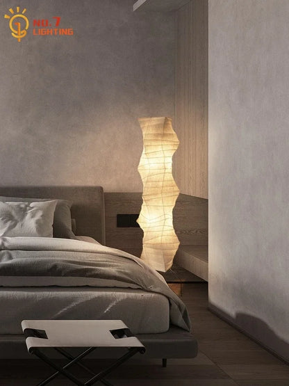 Noguchi Floor Lamp Janpanese Akari Stand Lights LED E27 Rice Paper Suspend Chandelier for Bedroom Living Room Hotel Stairs Loft