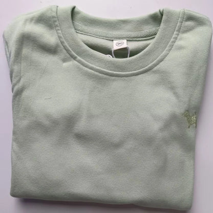 Autumn New Boys Kids Korean Long Sleeve Tshirts Children Simple Solid Versatile Cotton T-Shirts Fashion Baby Toddler Casual Tops