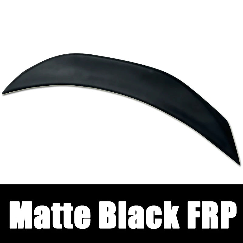 For Mazda MX5 Miata ND RF LMS Style Confiber Fiber Glass Unpainted Duckbill Spoiler Trunk Wing Lip Racing AccessoriTrim