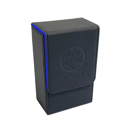Minimalist Portable Pu Material Card Storage Box Water Proof Dust Proof For Board Game Cards And Collectible Sets