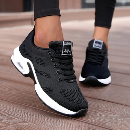 Women Platform Casual Sneakers Shoes Mesh Breathable Running Shoes Chunky Summer Sports Tenis Shoes 2024 Luxury Vulcanize Shoes