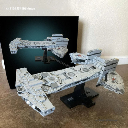 NEW Stars Thor's Bilskirnir Midi-Scale MOC Spaceship Military Building Blocks DIY War Battle Assemble Bricks Kids Toy Gift