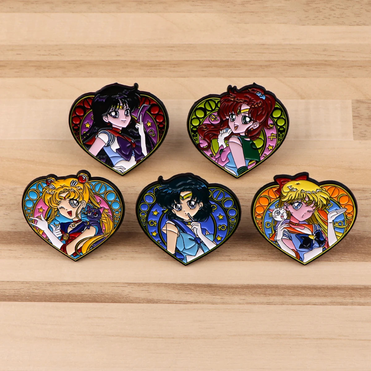 Manga Enamel Pin Anime Characters Badges on Backpack Brooches for Women Men Lapel Pins Cosplay Accessories  Gifts