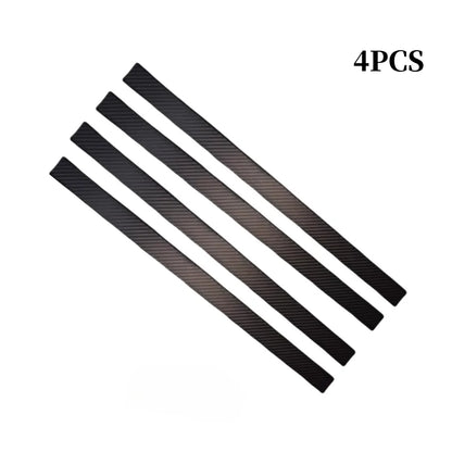 50CMx2CMx3CM Magnetic Car Door Anti Collision Protection Strip Carbon Fiber Car Sticker Decoration Body Anti-scratch Protector