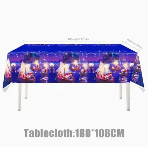 Mario Luigi Peach Princess Yoshi Toad Cake Insertion Cards Banner Spiral Tablecloth Mario Theme Birthday Party Carvinal Props