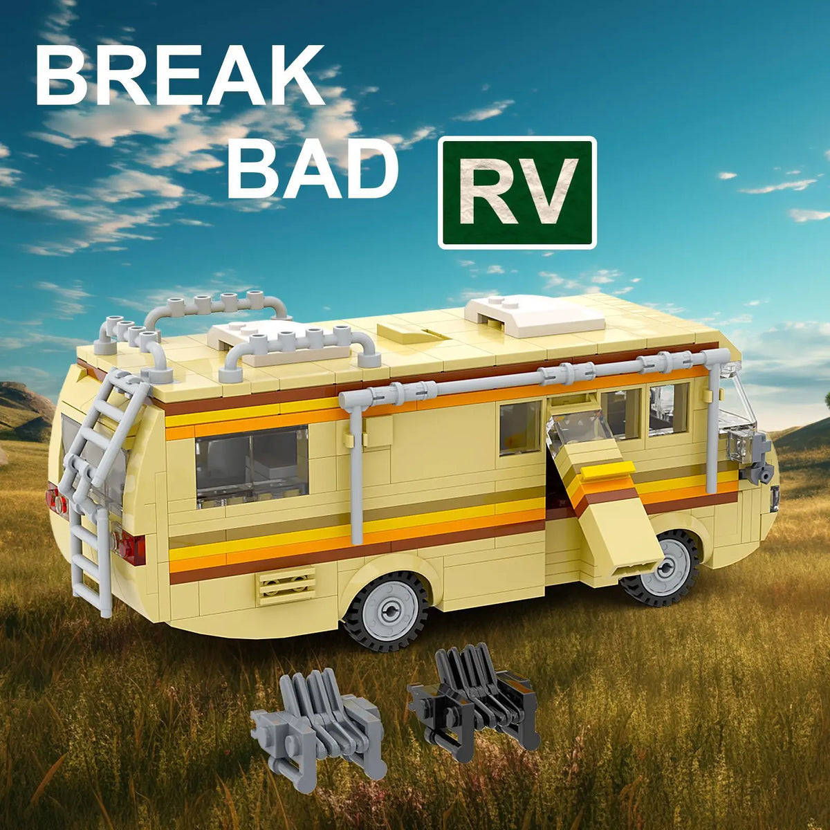 MOC Moive Series New Breaking Bad Car Building Blocks Kit Vehicle Toy For Children Kid Adult Birthday Gift Dropshipping