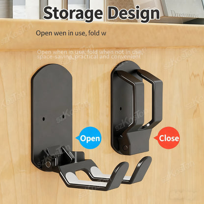 Wall Mount Rack Bracket For Switch Pro/PS5/PS4/Xbox One Game Controller Headphone Headset Stand Hanger Holder Gaming Accessories