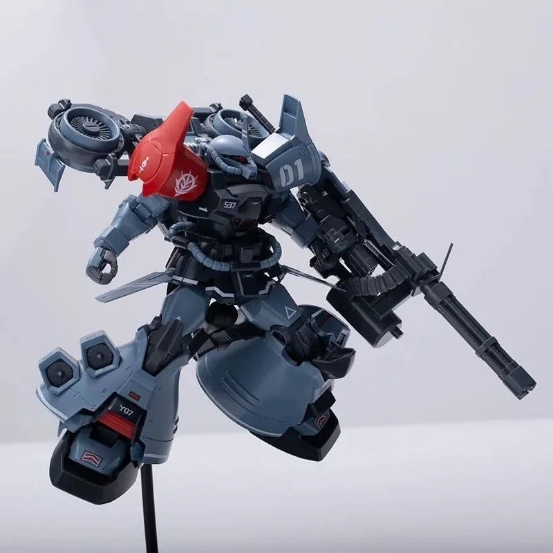 Gravitation Hg 1/144 Blue Edition Lh001 Gouf Flight Type Limited Action Figures  Assembly Model Plastic Toy Boy Gift Collectible