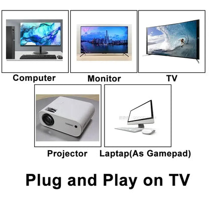 New Super Game Console X3 500G HDD 70000+Games I3-3110M For Wii PS2 N64 PSP GameCube N64 Plug and Play on TV