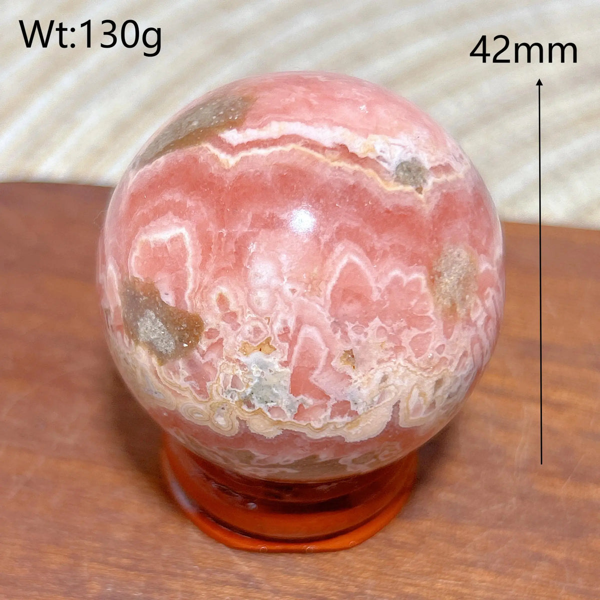 High Quality Natural Crystals Argentina Rhodochrosite Druzy Sphere Healing Gemstones Home Decorations Room Decor Jewelry Gift
