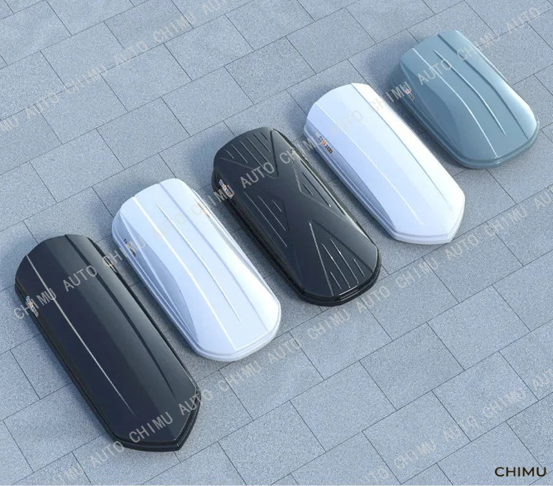 【CHIMU AUTO】 Ultra Thin Universal Roof Rack Cargo Carrier Luggage Box for Car SUV Van Truck Auto Top Storage Basket