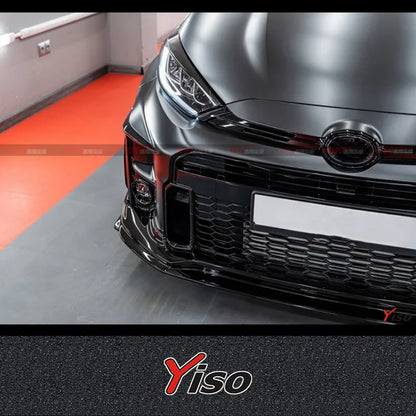 Suitable for Yaris GR Model with TRD Modification Carbon Fiber Front Chin Front Scoop and Yaris GR Front Air Dam Front Lip