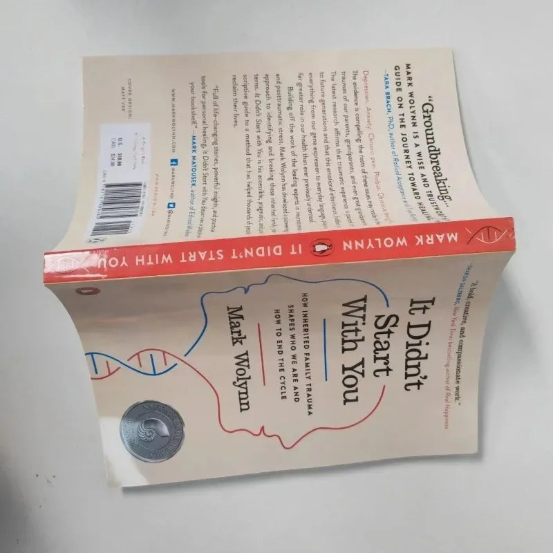 It Didn't Start with You by Mark Wolynn How Inherited Family Trauma Shapes Who We Are and How to End the Cycle Paperback Book