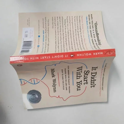 It Didn't Start with You by Mark Wolynn How Inherited Family Trauma Shapes Who We Are and How to End the Cycle Paperback Book