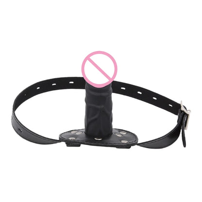 Bdsm Mouth Plug Dildo Gag Sex Toys Open Mouth BDSM Bondage Silicone Penis Adults Woman Couples SM Games juguetes sexuales 18+