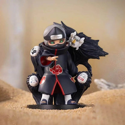 Original POP MART GONG Naruto Shippuden Akatsuki Arc Series Blind Box Trendy Toys Mystery Box Guess Action Figure Birthday Gifts