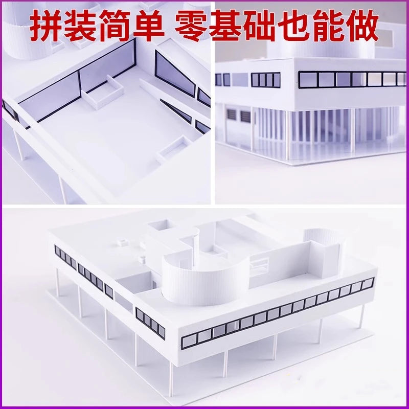 1:100 Scale Architecture Model Kit Famous Architecture Replicas DIY Building Construction Toy Educational Craft Set Hobby Crafts
