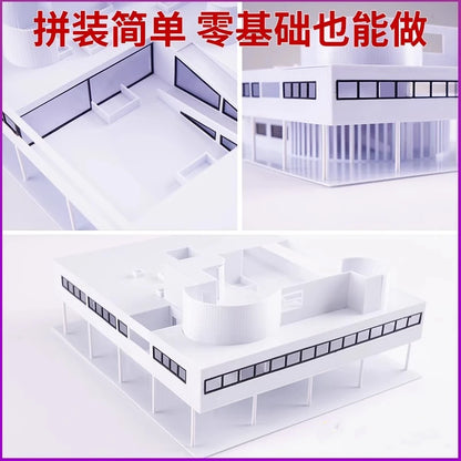 1:100 Scale Architecture Model Kit Famous Architecture Replicas DIY Building Construction Toy Educational Craft Set Hobby Crafts