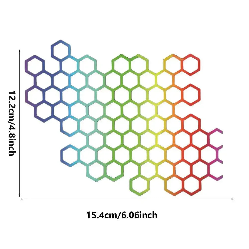 Motorcycle sticker Personalized Honeycomb body decoration stickers for car refit creative body stickers