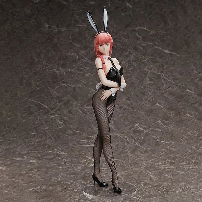 Chainsaw Man Power Bunny Girl Anime Figure Makima Action Figure Hayakawa Aki/Higashiyama Kobeni/Denji/Reze Figure Model Doll Toy