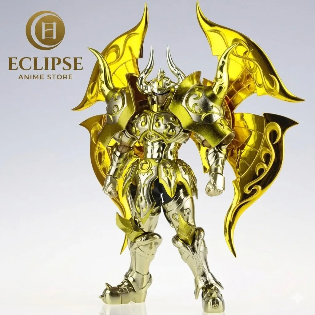 【In Stock】 Saint Seiya CS Taurus Aldebaran God Cloth Soul of Gold Myth Cloth EX Diecast Metal Armor Action Figure Toy Gift