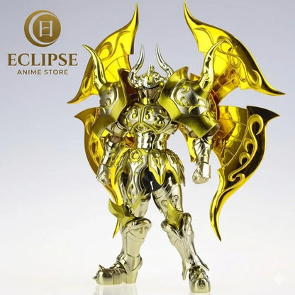 【In Stock】 Saint Seiya CS Taurus Aldebaran God Cloth Soul of Gold Myth Cloth EX Diecast Metal Armor Action Figure Toy Gift