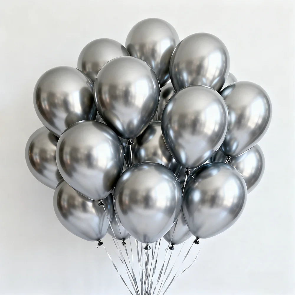 100pcs Metallic Helium Balloon 10inch 1.8g Small Balloons Chromium Purple Balloon Birthday Party Decoration Wedding Festival
