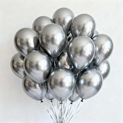 100pcs Metallic Helium Balloon 10inch 1.8g Small Balloons Chromium Purple Balloon Birthday Party Decoration Wedding Festival