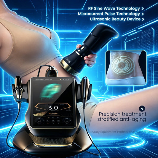 360MAX 25D HiFU 3 In 1 Technology Machine For Non Invasive Facial Slimming Anti Aging And Body Firming