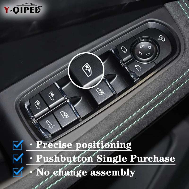 Car Window Regulator Switch Button Suitable for Porsche Cayenne Panamera Macan Car Window Control Button 95B-837-315