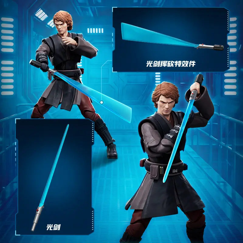 Original Blokees Star Wars Champion Class - Anakin Skywalker (Revenge of The Sith) Model Kits Action Figures Collect Toys Gifts