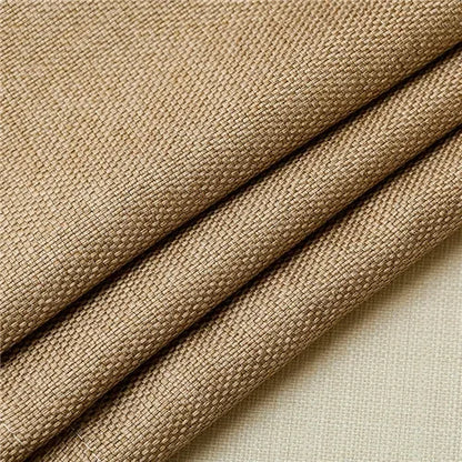 Luxury Cotton Linen Thickened Blackout Curtains for Living Room Bedroom Custom 310cm High Window Drapes Elegant Room Darkening