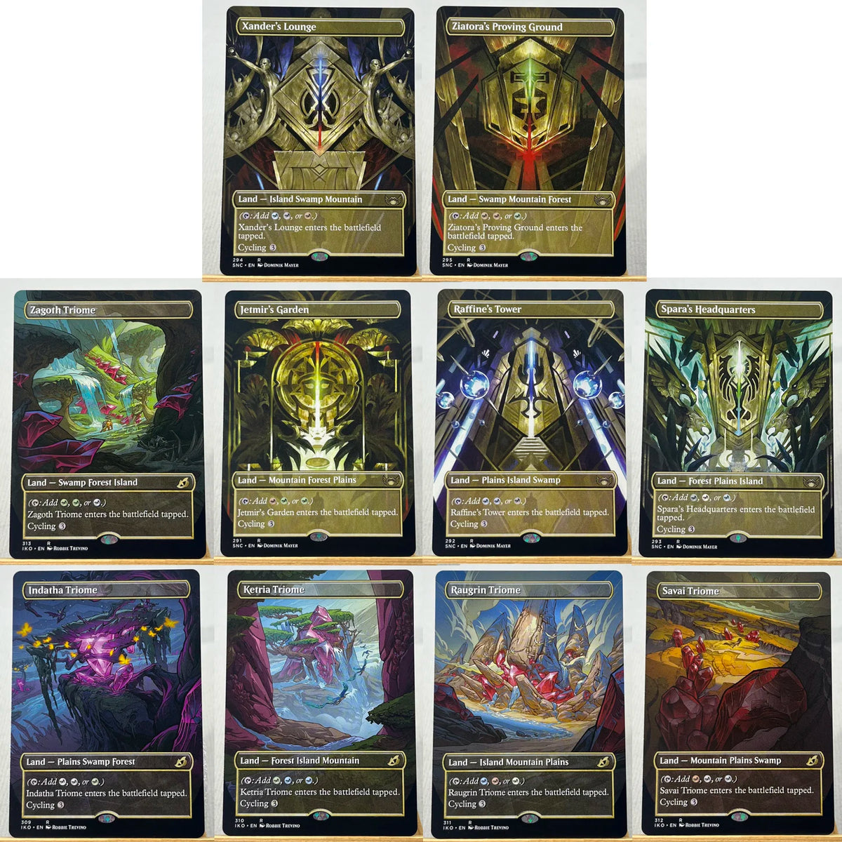 SPM SPE SLD TDM HOLO16-001 Tcg Proxy Cards Ugin, Eye of The Storms Mox Jasper Elspeth, Storm Slayer Mox Jasper Home Play