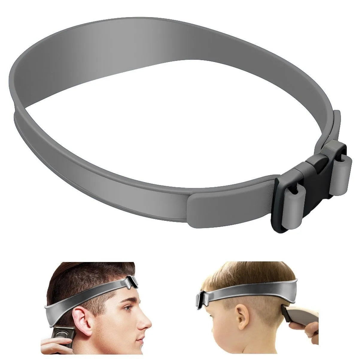 1/3Pcs Barber Hair Comb Kit Flat Top Hair Cutting Fading Stying Men Fade Brush Adjustable Headband Salon Hair Tool Accessories