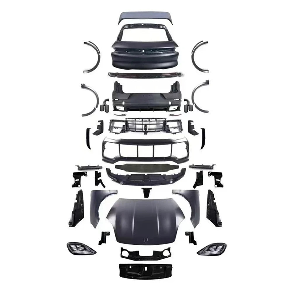 TYPY Car Accessories Body Kit For Porsche Cayenne 958 2011-2017 958.1 958.2 Upgrade 2025 To Body Kit Bumpers Head Lamps