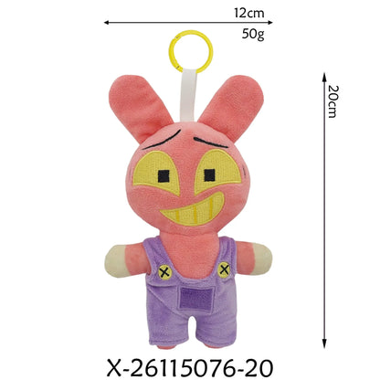 New Styles The Amazing Digital Circus Pomni Jax Plush Toy Anime Cute Theater Rabbit Doll Cartoon Clown Christmas Kids Gifts