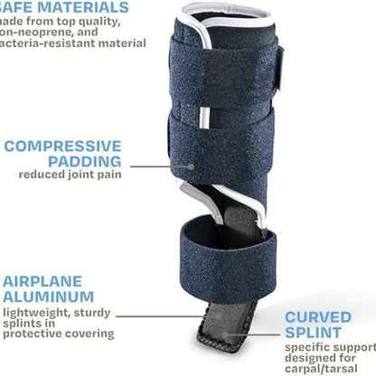 1/2pc Dog Front Leg Splint Carpal Hyperextension Dog Brace Supports Fractures and Sprains Front Leg Support Dog Ankle