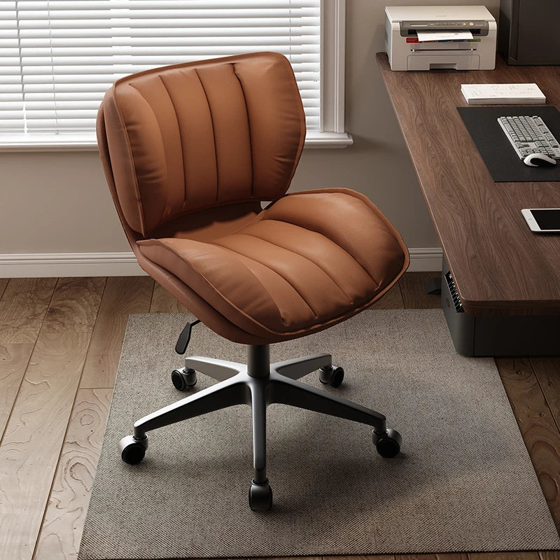 Lumbar Cushion Design Office Chair Luxairy Designer Relaxing Rolling Office Chair Stool Swivel Sillas De Oficina Home Furniture